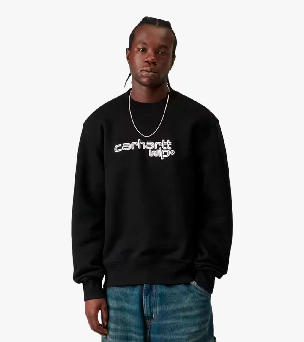 Melna WIRELESS SWEAT
