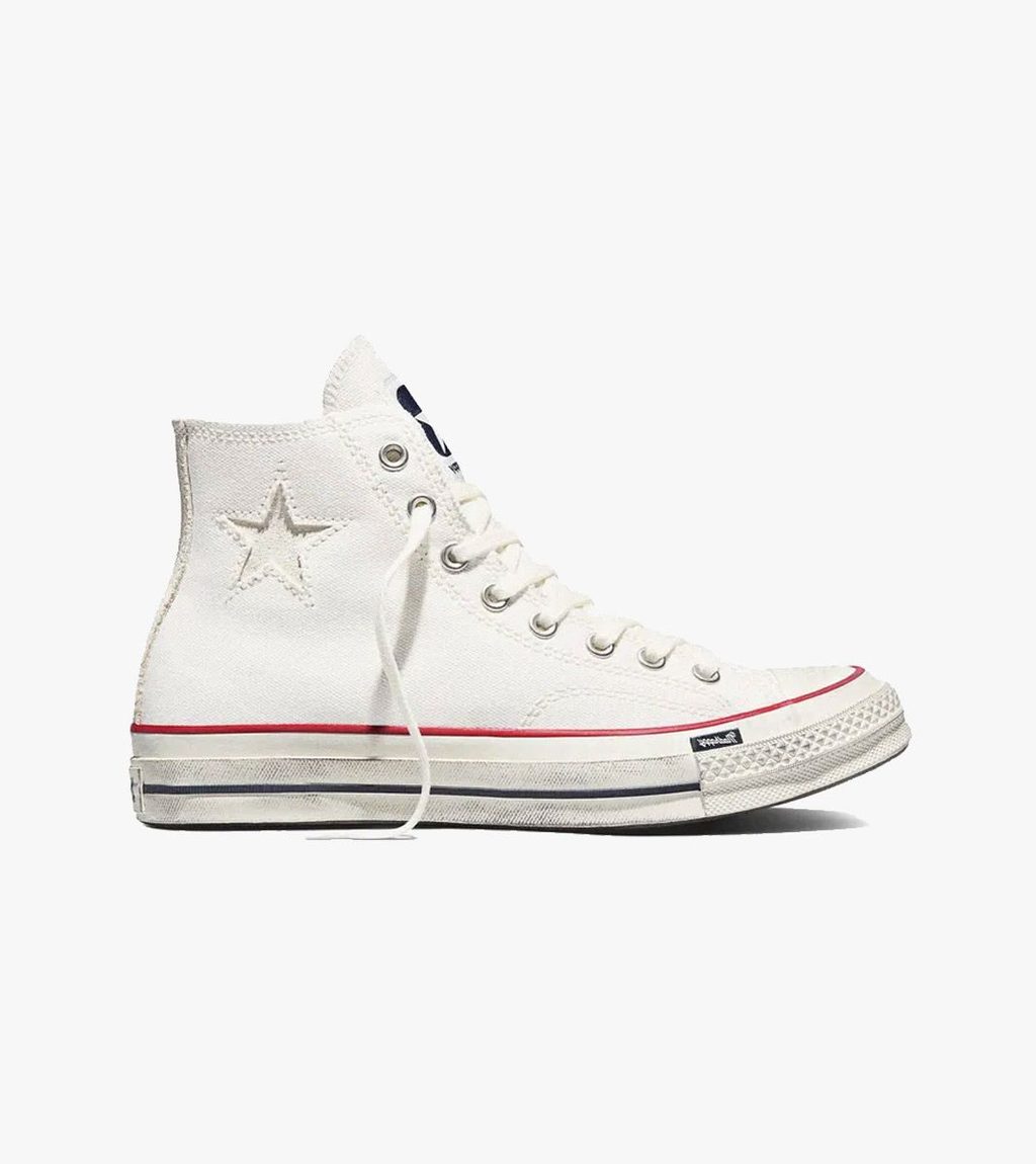 White CHUCK 70 HI