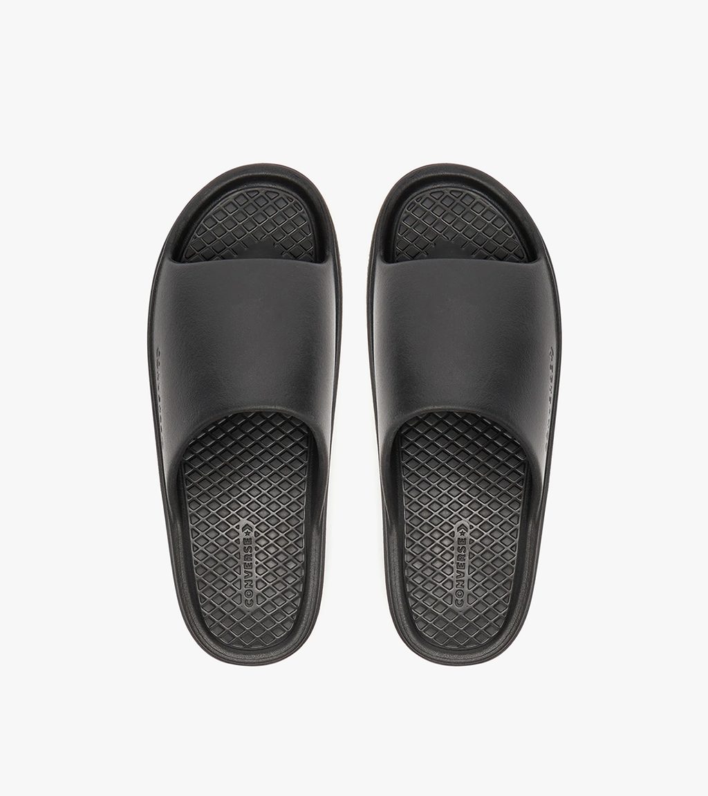 Juoda Converse essential slide slip black