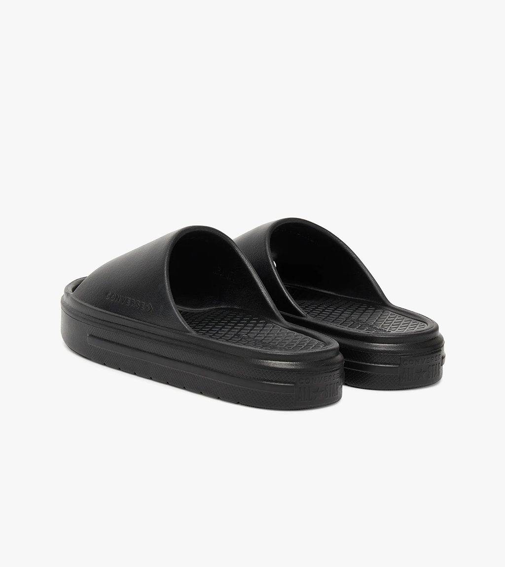 Juoda Converse essential slide slip black