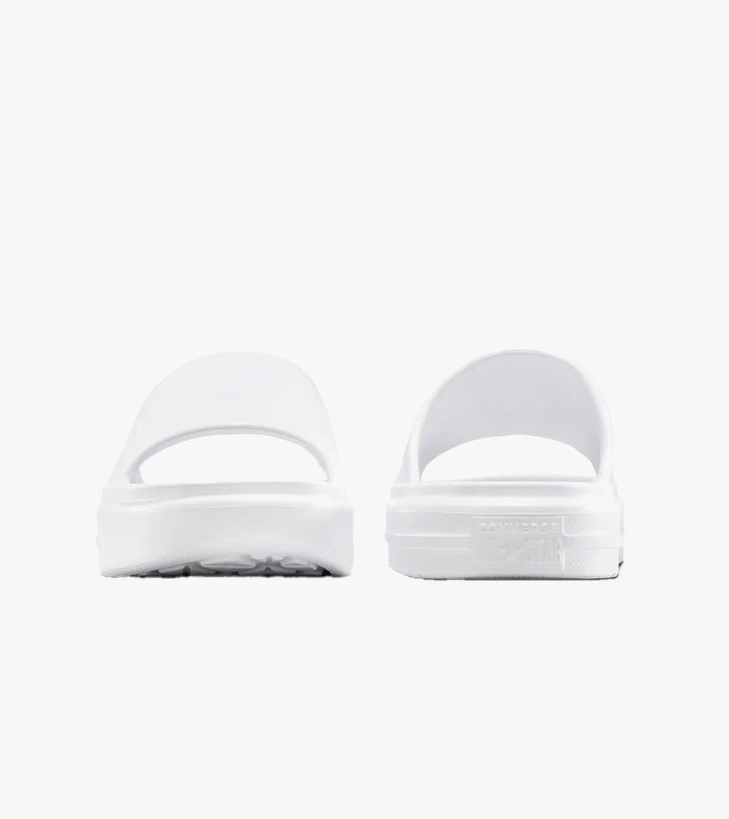 White CONVERSE ESSENTIAL SLIDE