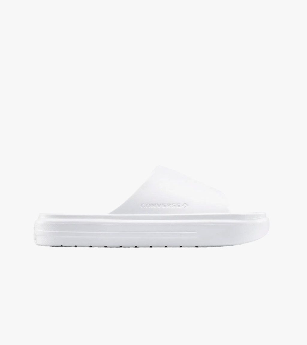 White CONVERSE ESSENTIAL SLIDE
