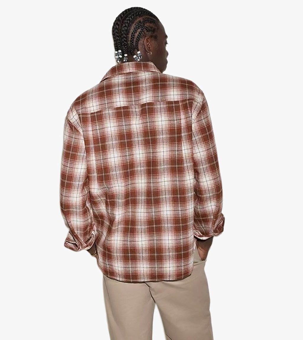 Pelēka PLAID WORK SHIRT