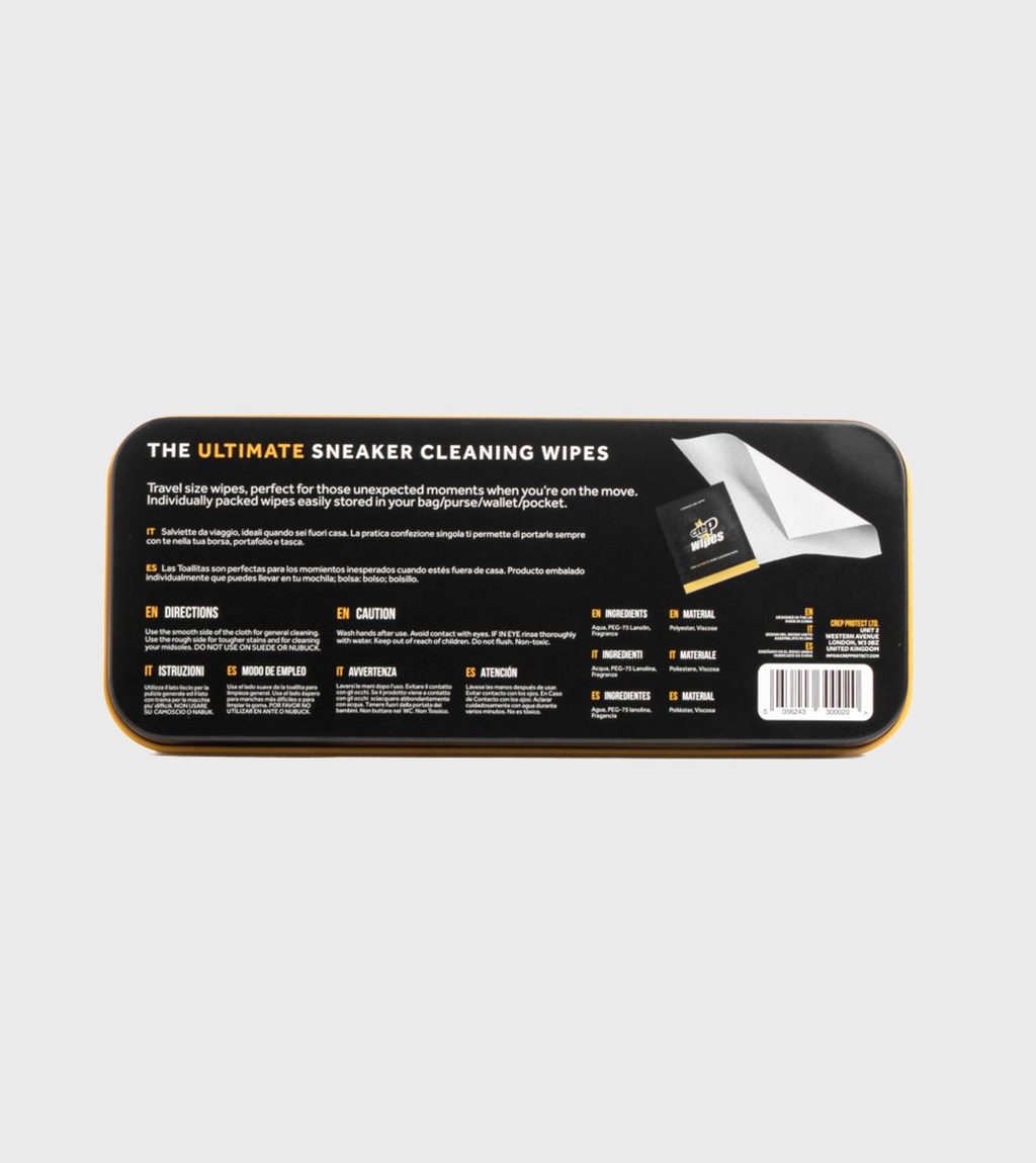 Monivärinen CREP PROTECT - WIPES 12 SACHETS