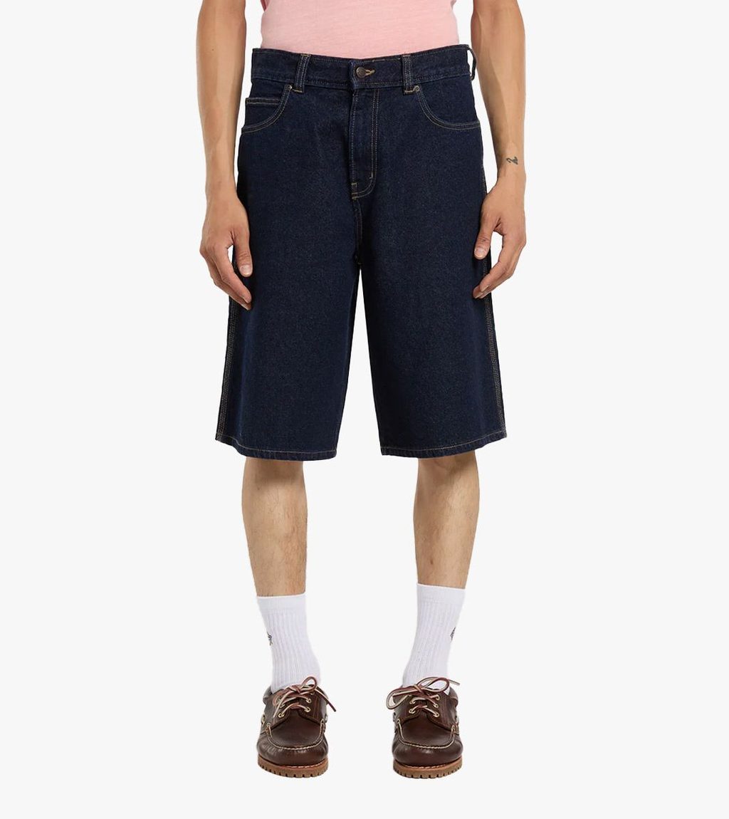 Blått 958 13 inch loose short jeans
