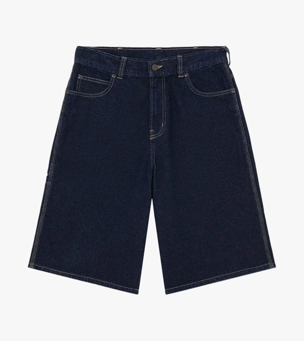 Blått 958 13 inch loose short jeans