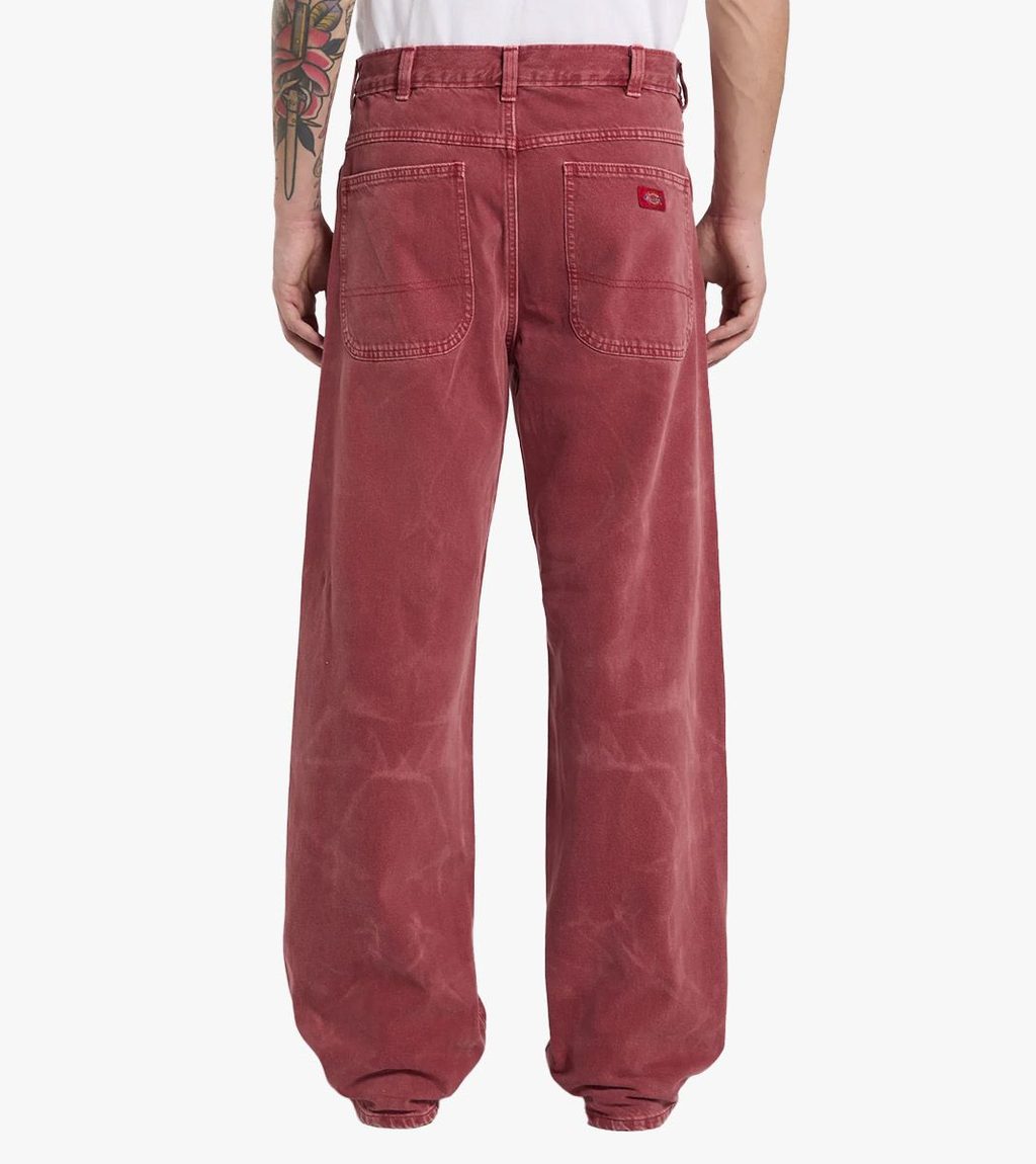 Rött 958 baggy straight work jeans