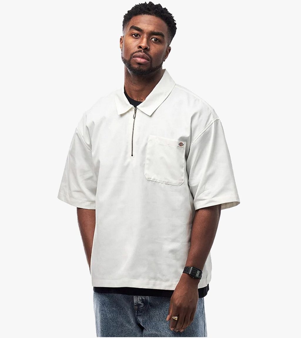 Valkoinen CADIZ QZ SHIRT SS