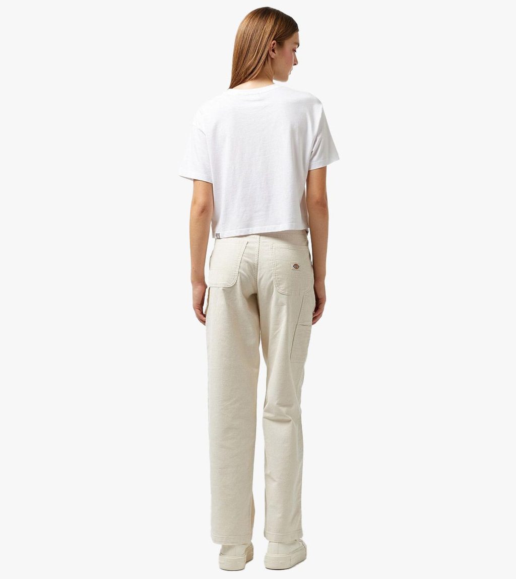 Valge Corduroy carpenter w
