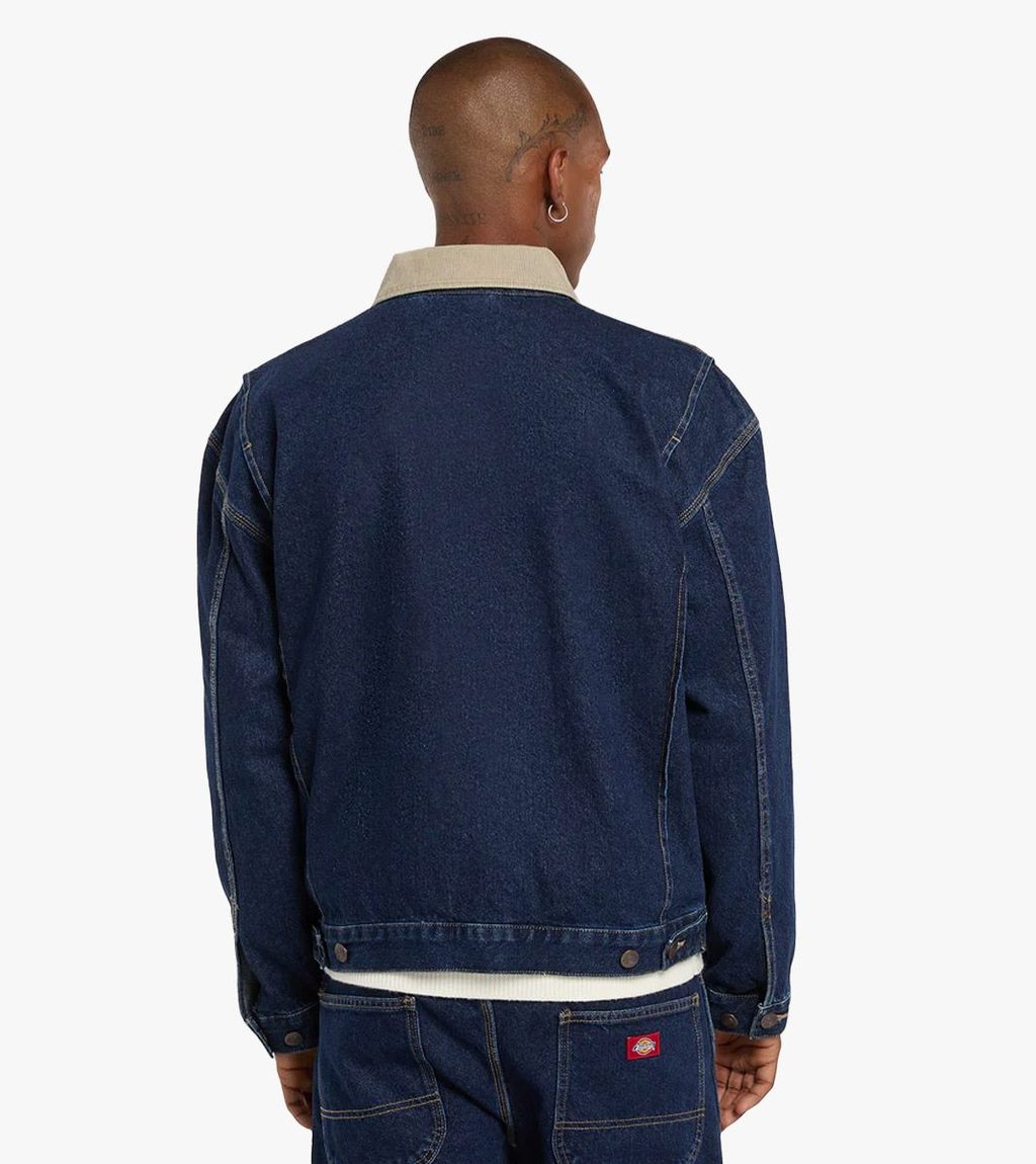 Sininen DENIM PAINTER JACKET