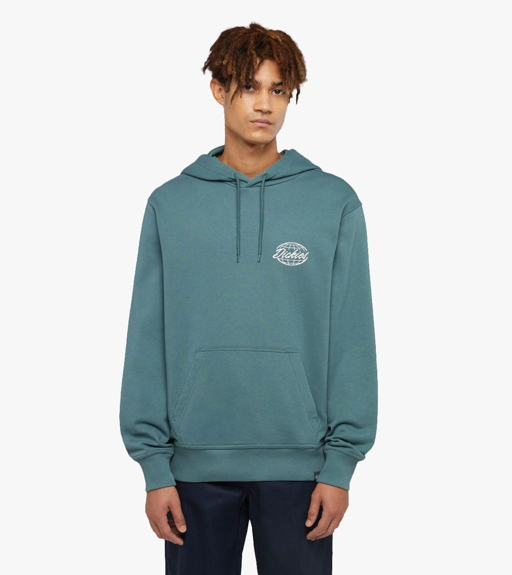 Green DICKIES GLOBE HOODIE