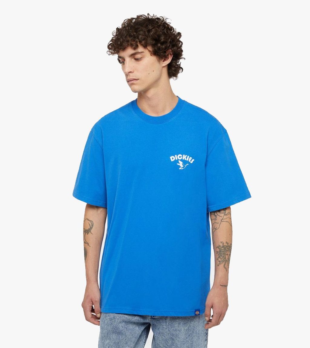Blue DICKIES GOOSE TEE SS