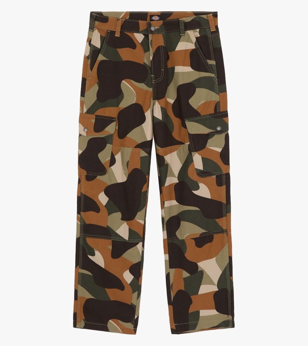 Zaļa DUCK CANVAS CAMO CARGO