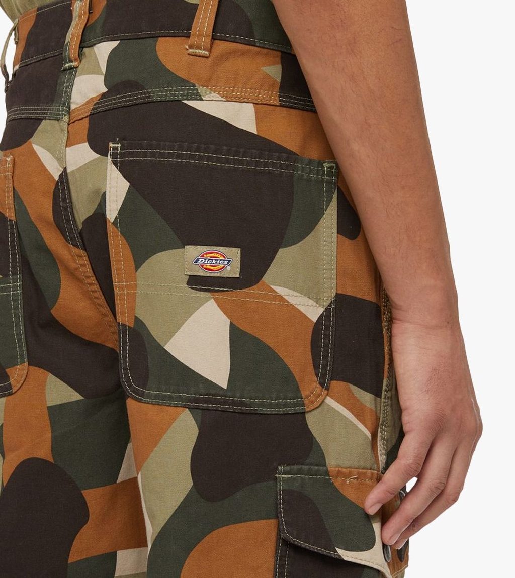 Zaļa DUCK CANVAS CAMO CARGO