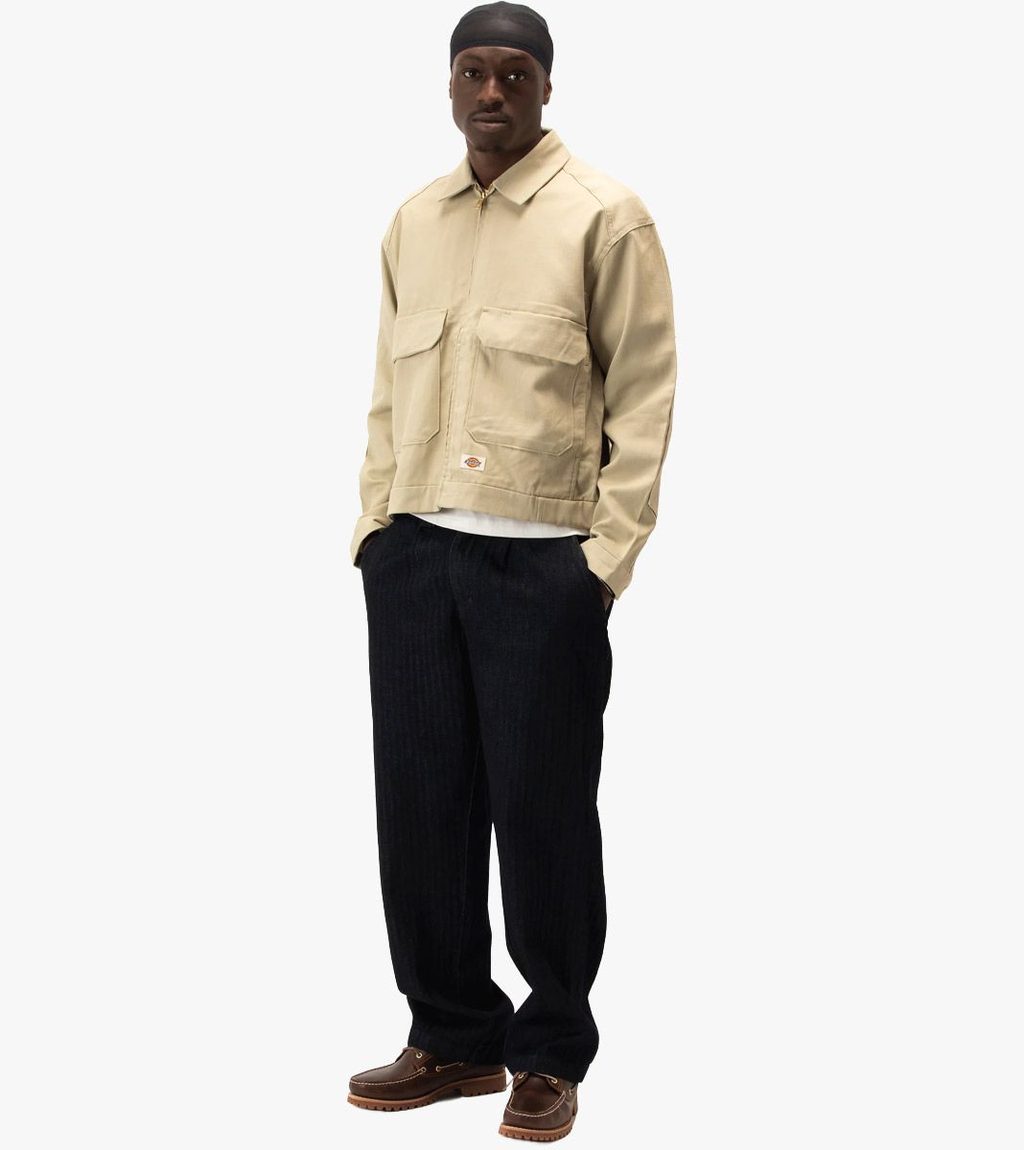 Bēša HEMP TWILL TRUCKER JACKET