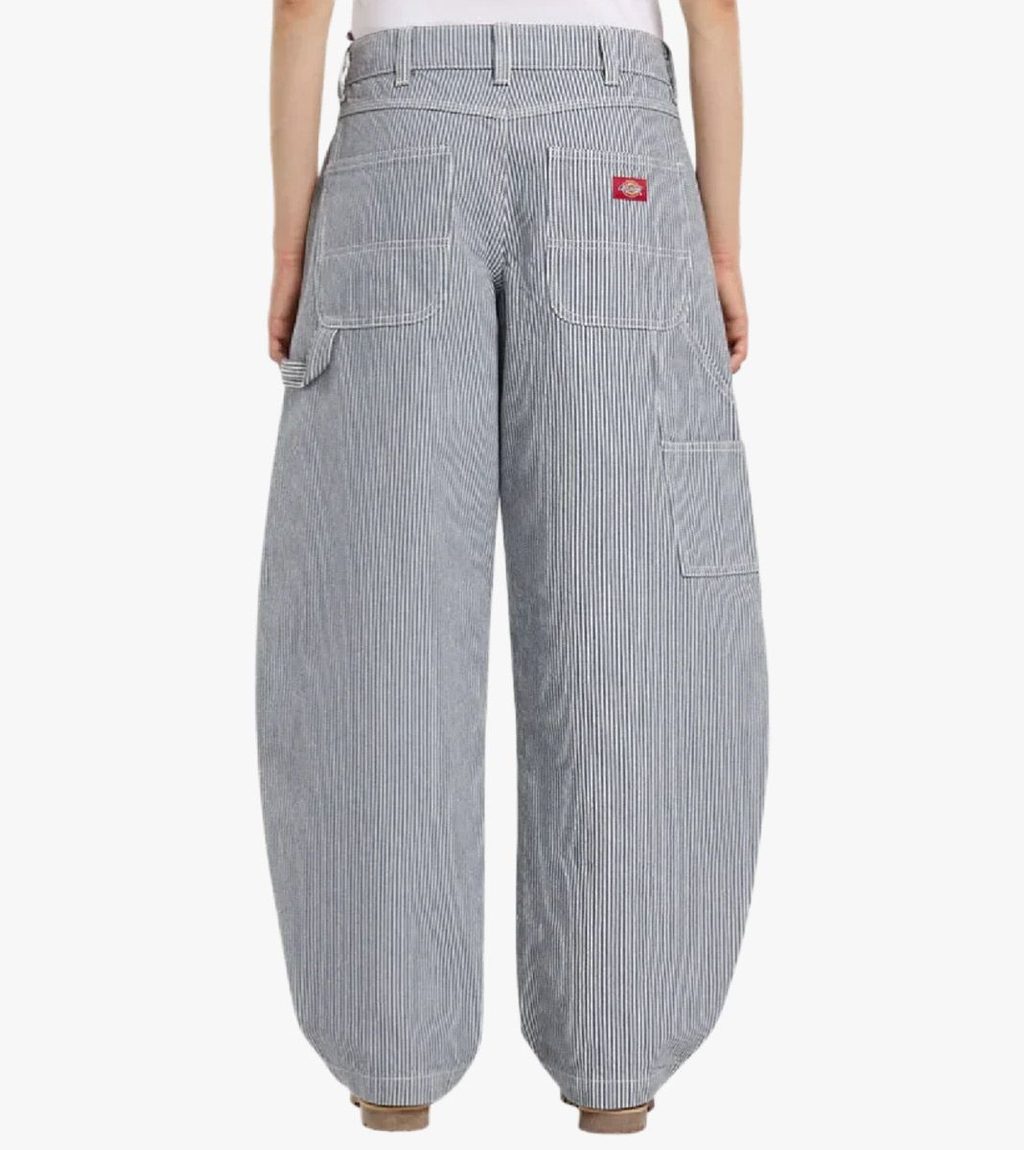 Sinine Hickory loose straight carpenter pant w