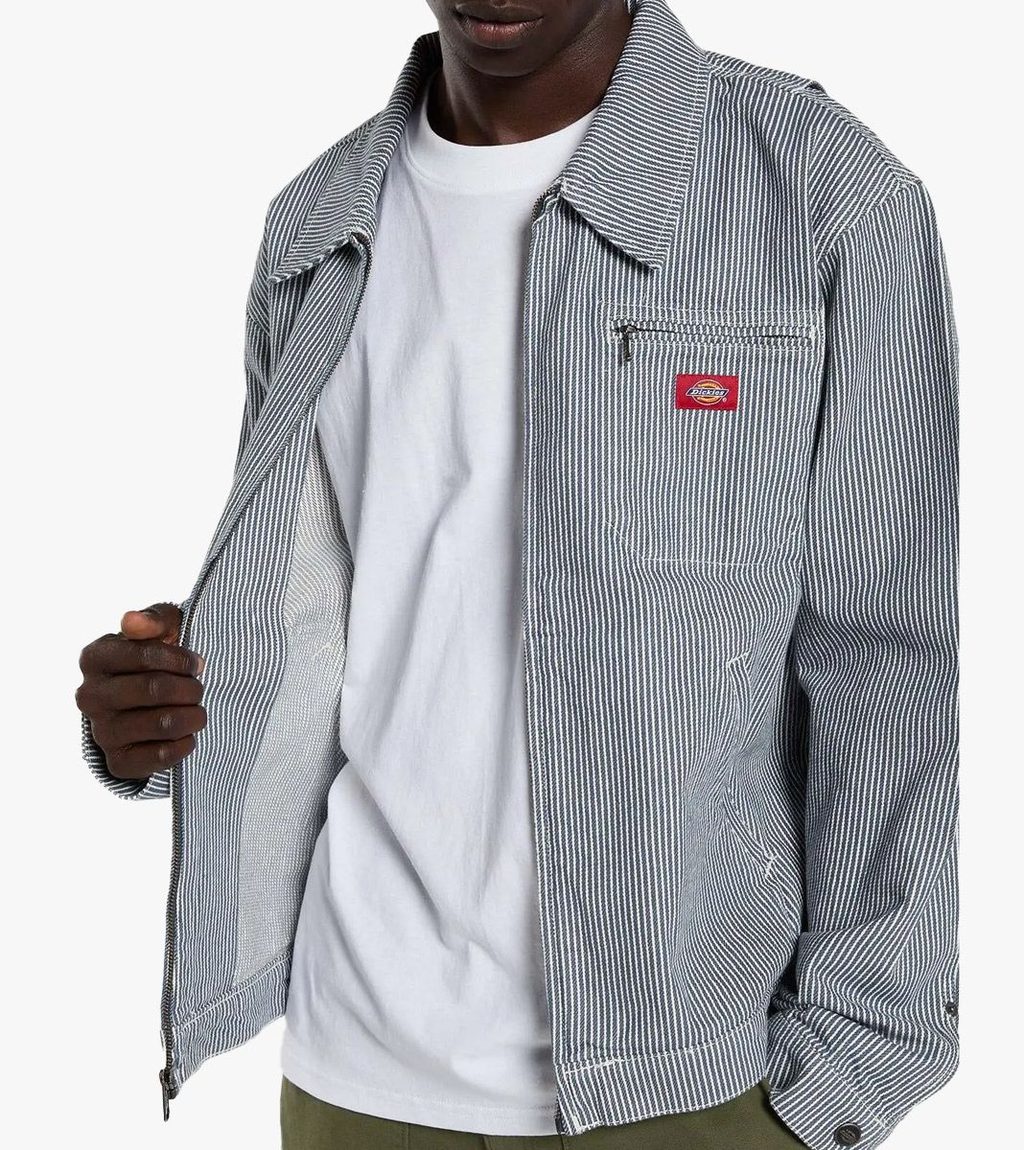 Blue HICKORY PAINTER JACKET