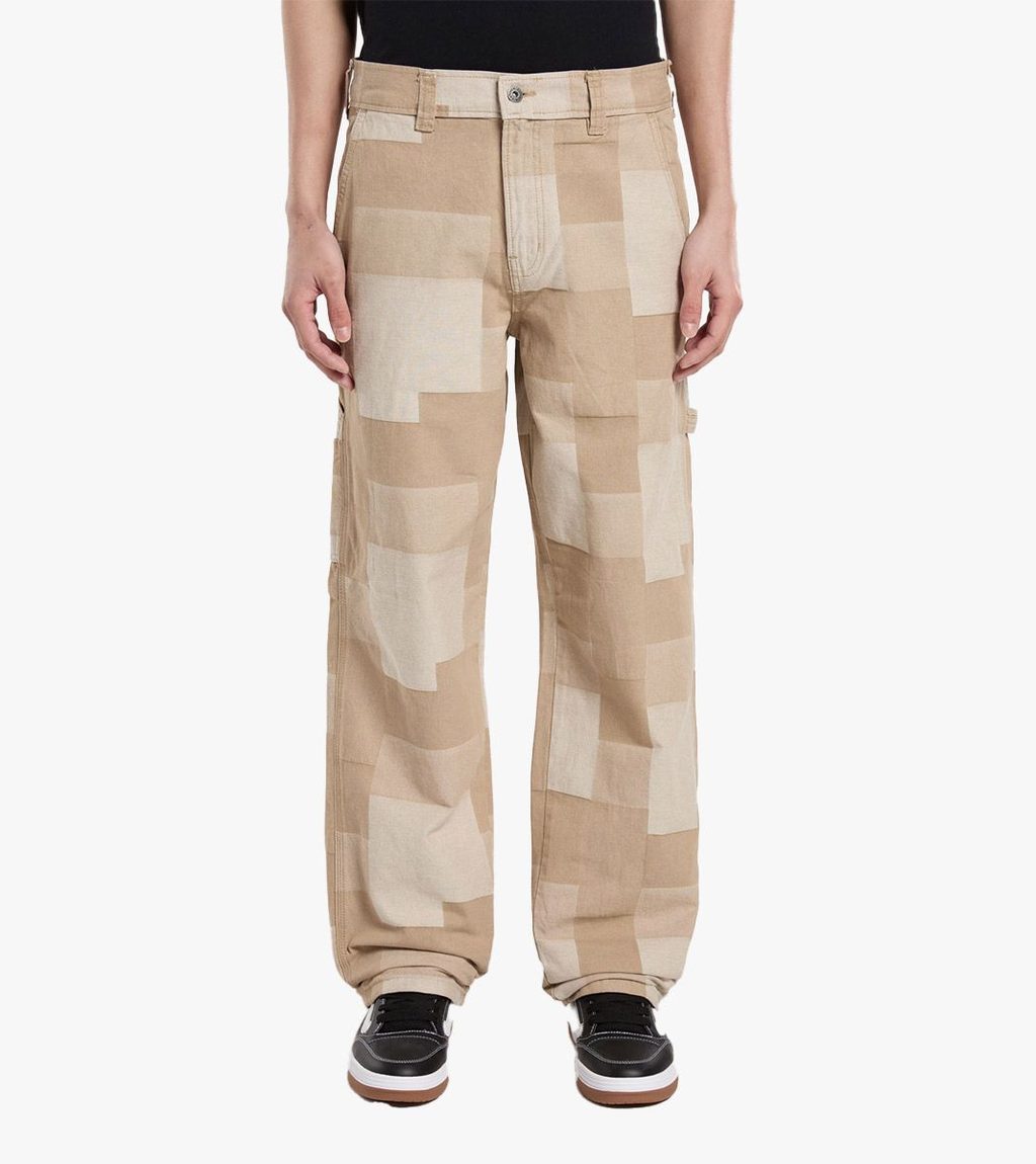 Vaaleanruskea JACQUARD CARPENTER PANT