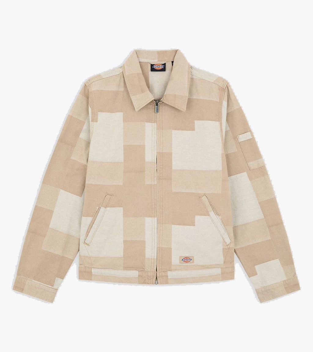 Beige Jacquard eisenhower