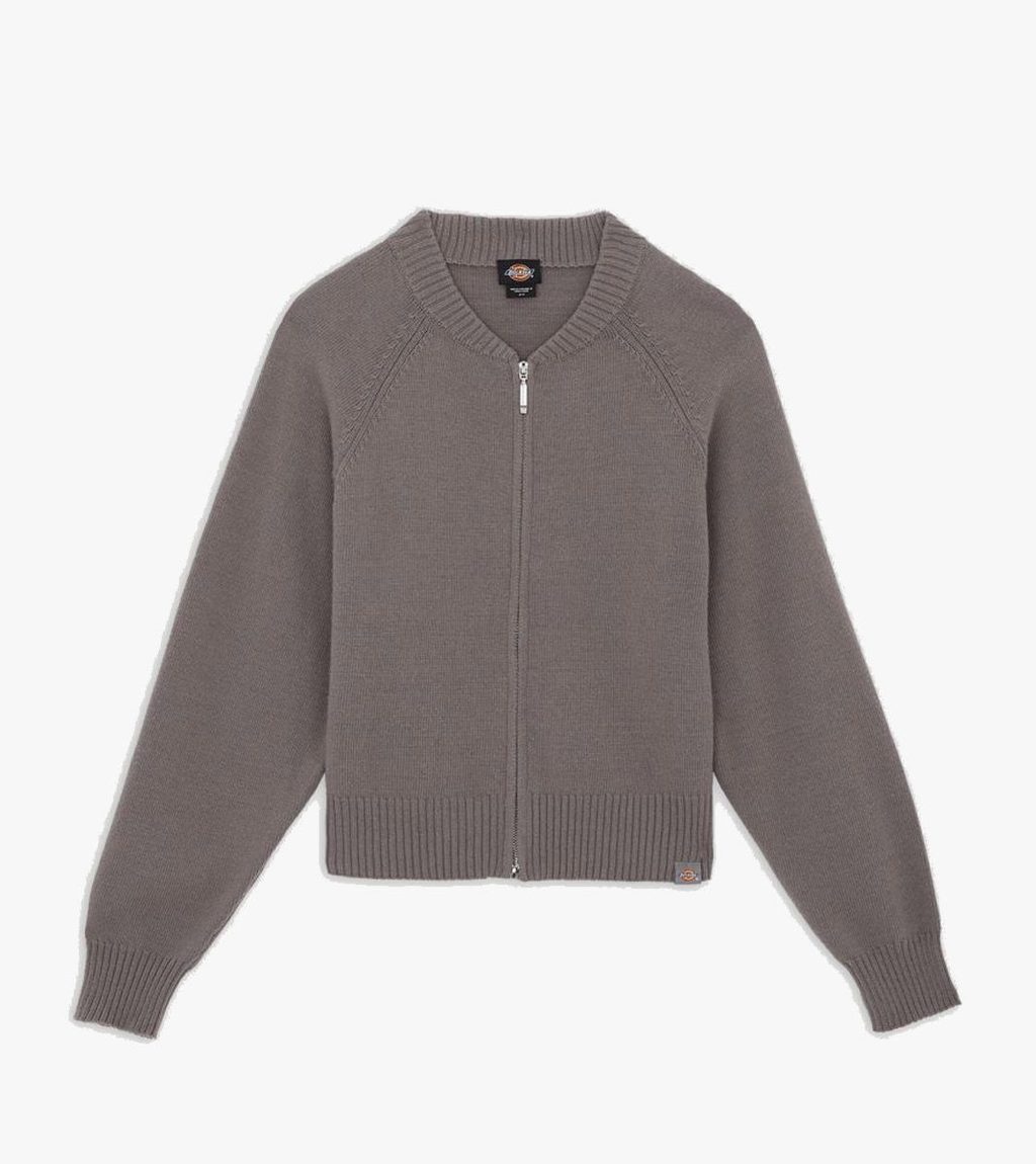 Pelēka MILAN FZ SWEATER W