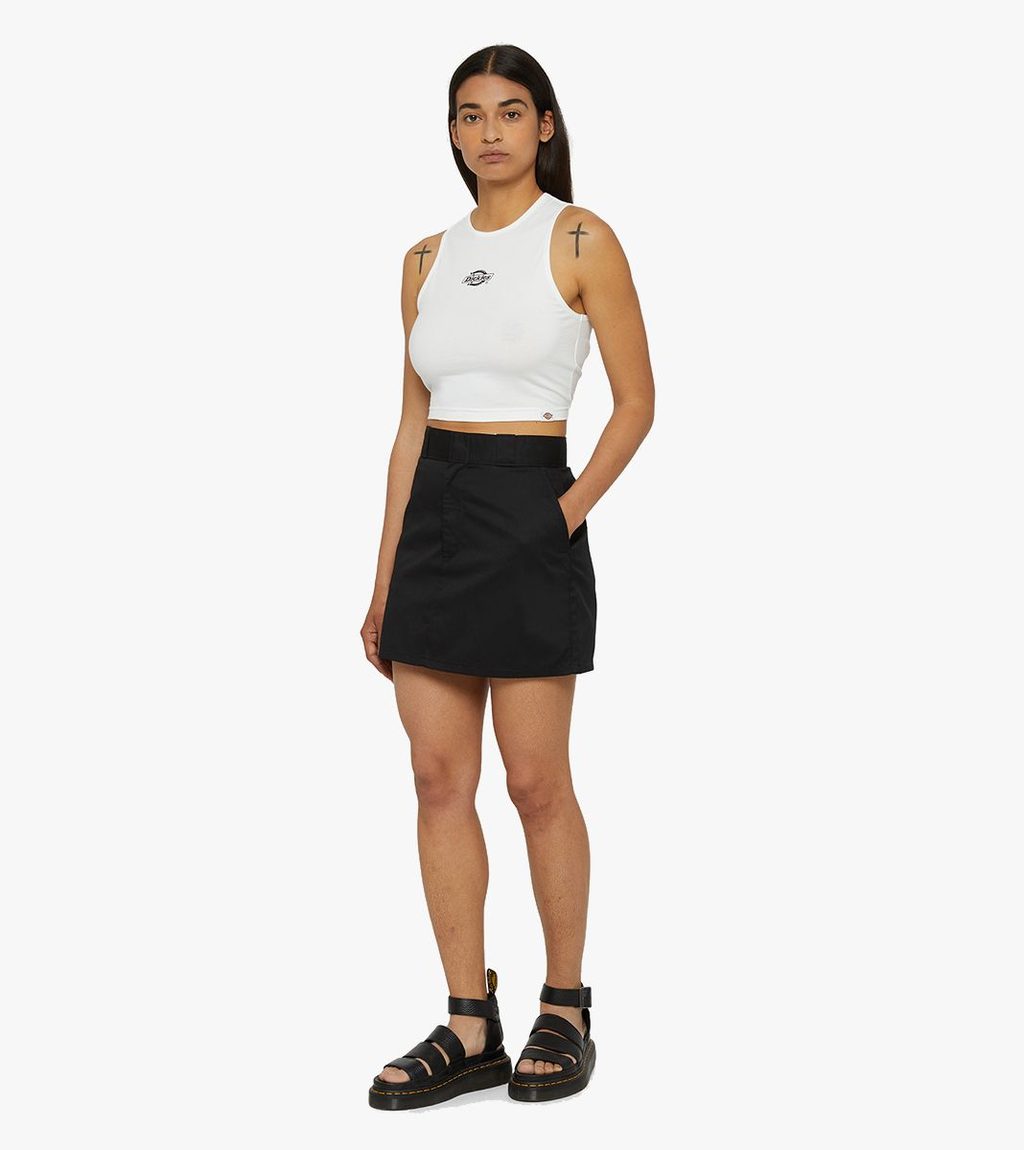 Juoda Mini work skirt