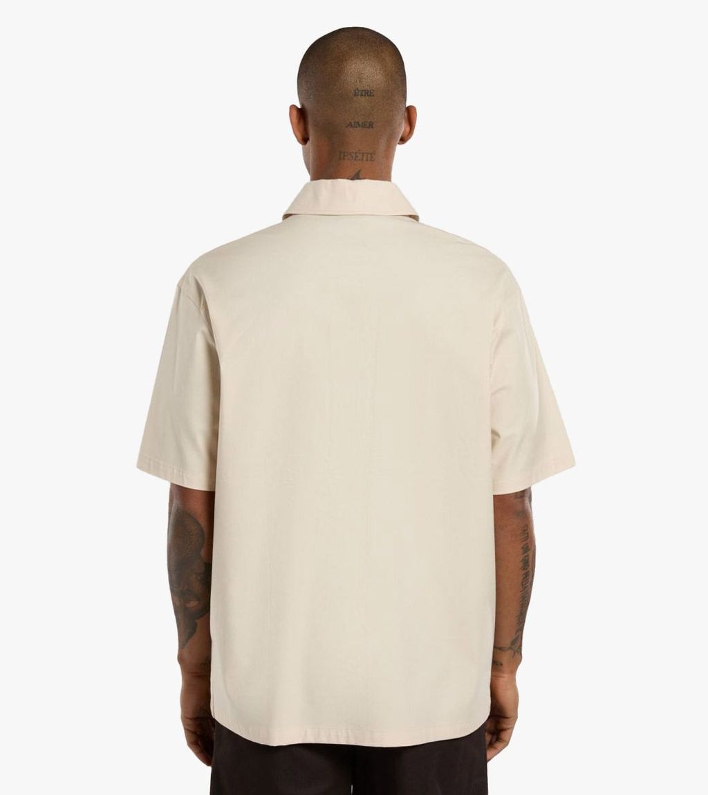 Valkoinen RANCH QZ SHIRT SS