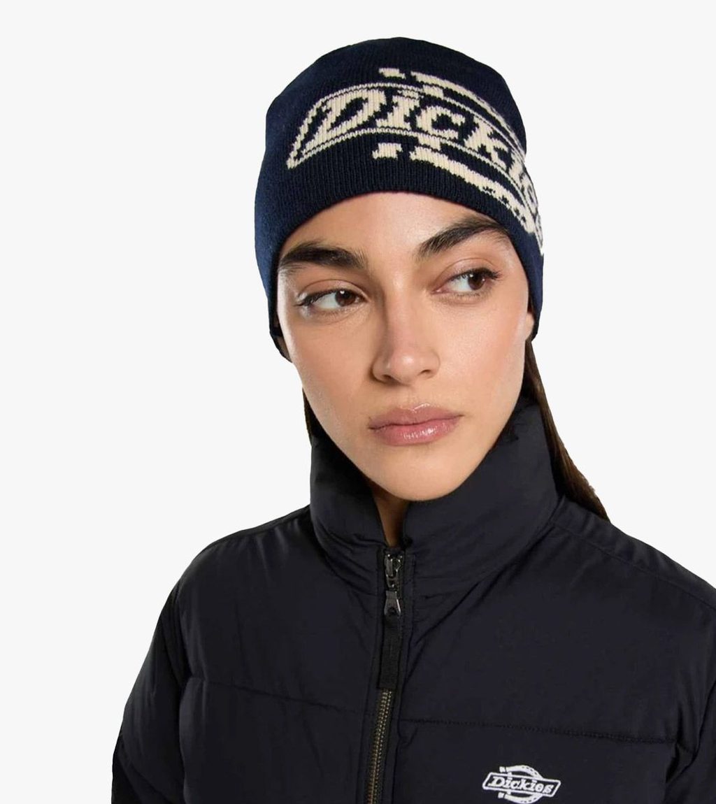Blue SUMMERDALE LOGO BEANIE