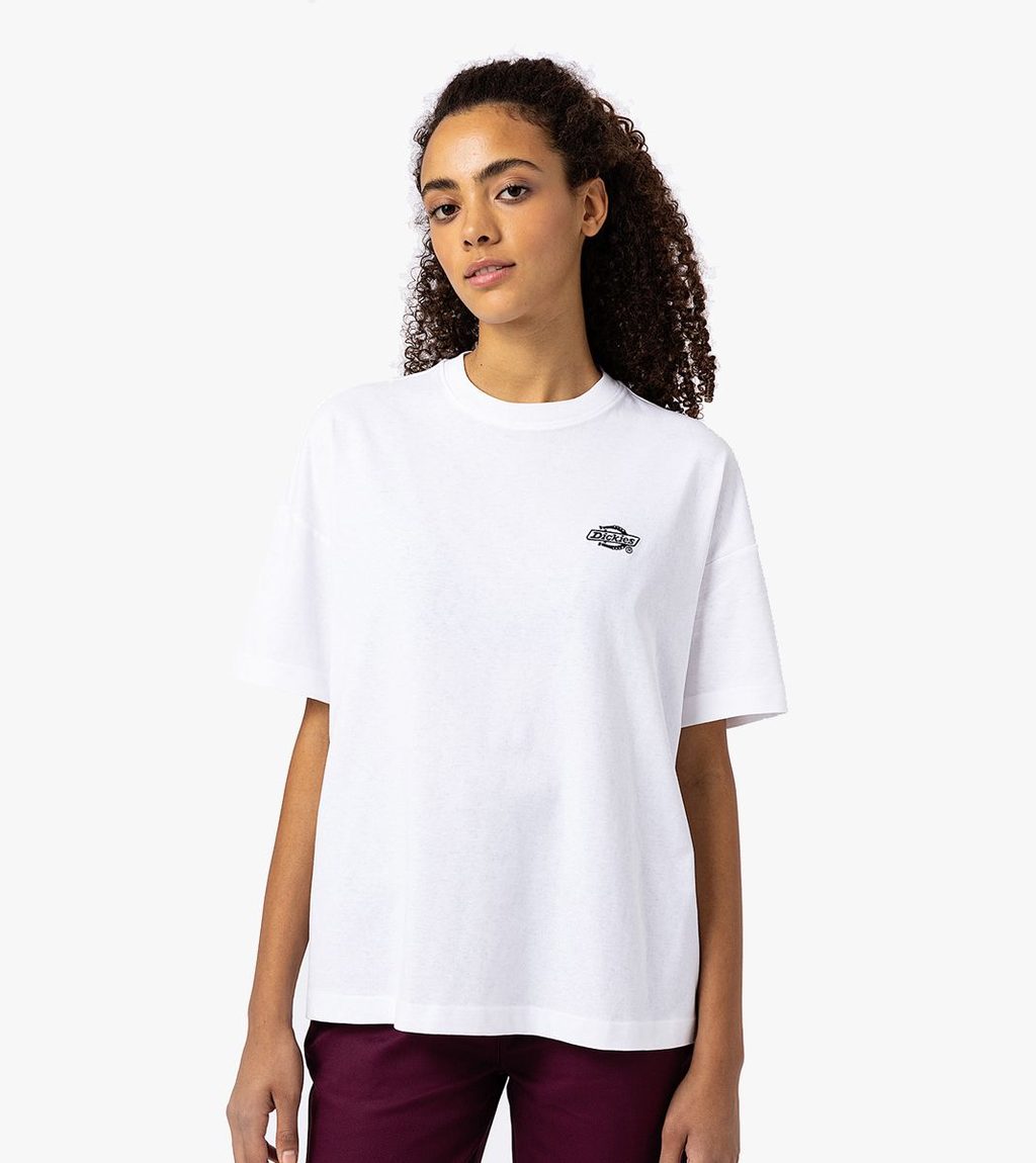 White SUMMERDALE TEE SS W