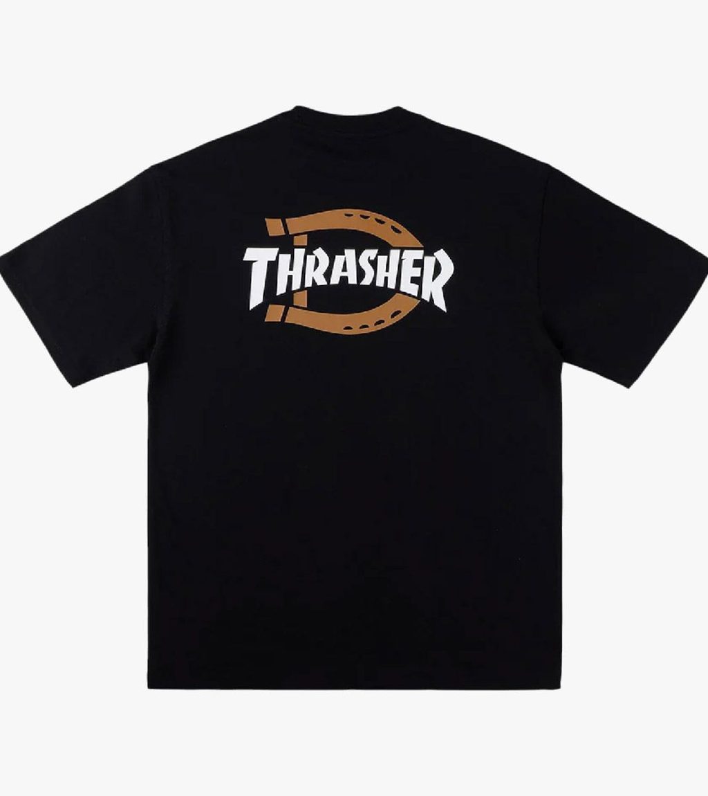 Juoda Thrasher x dickies tee ss graphic