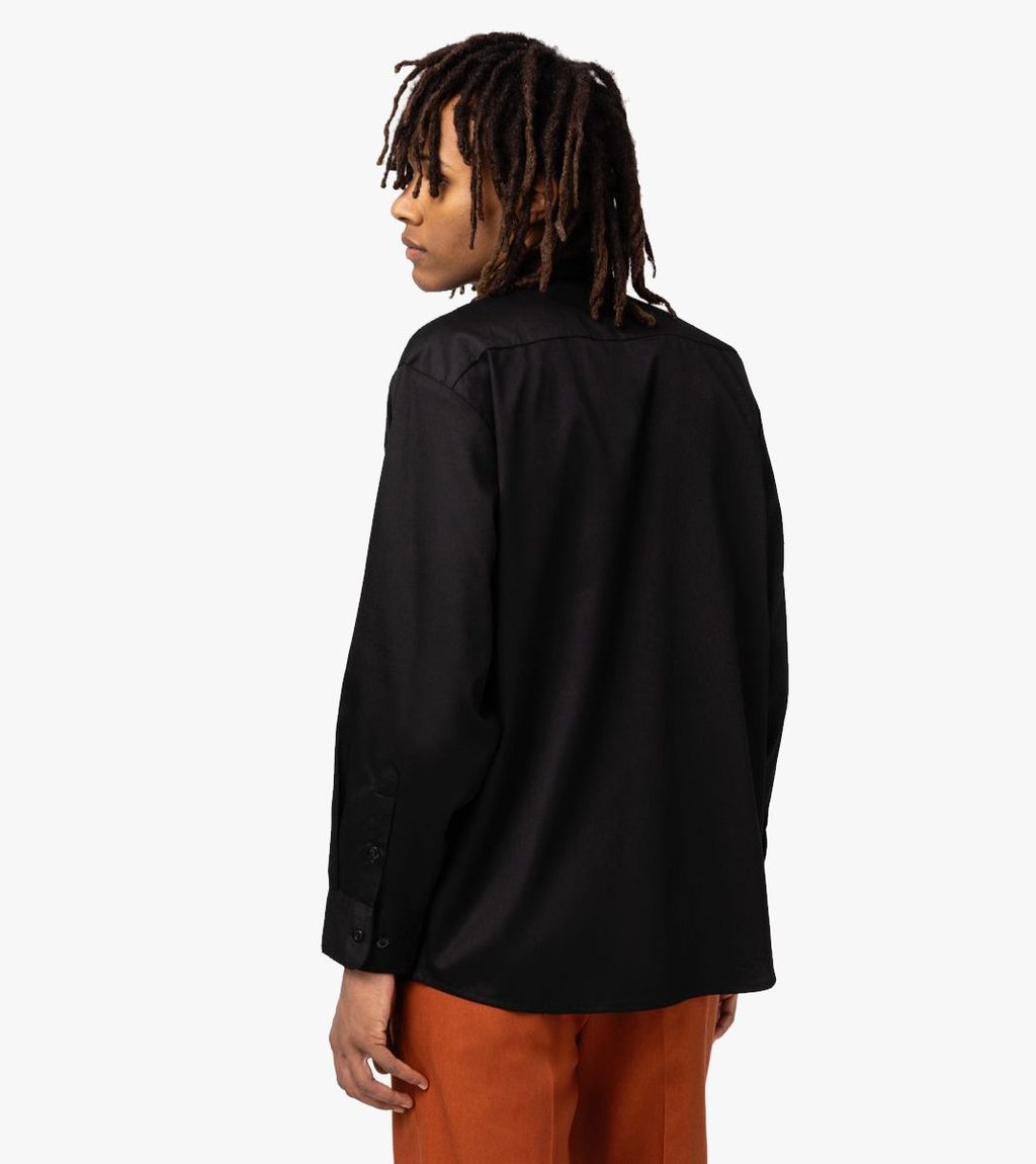Svart Work shirt ls