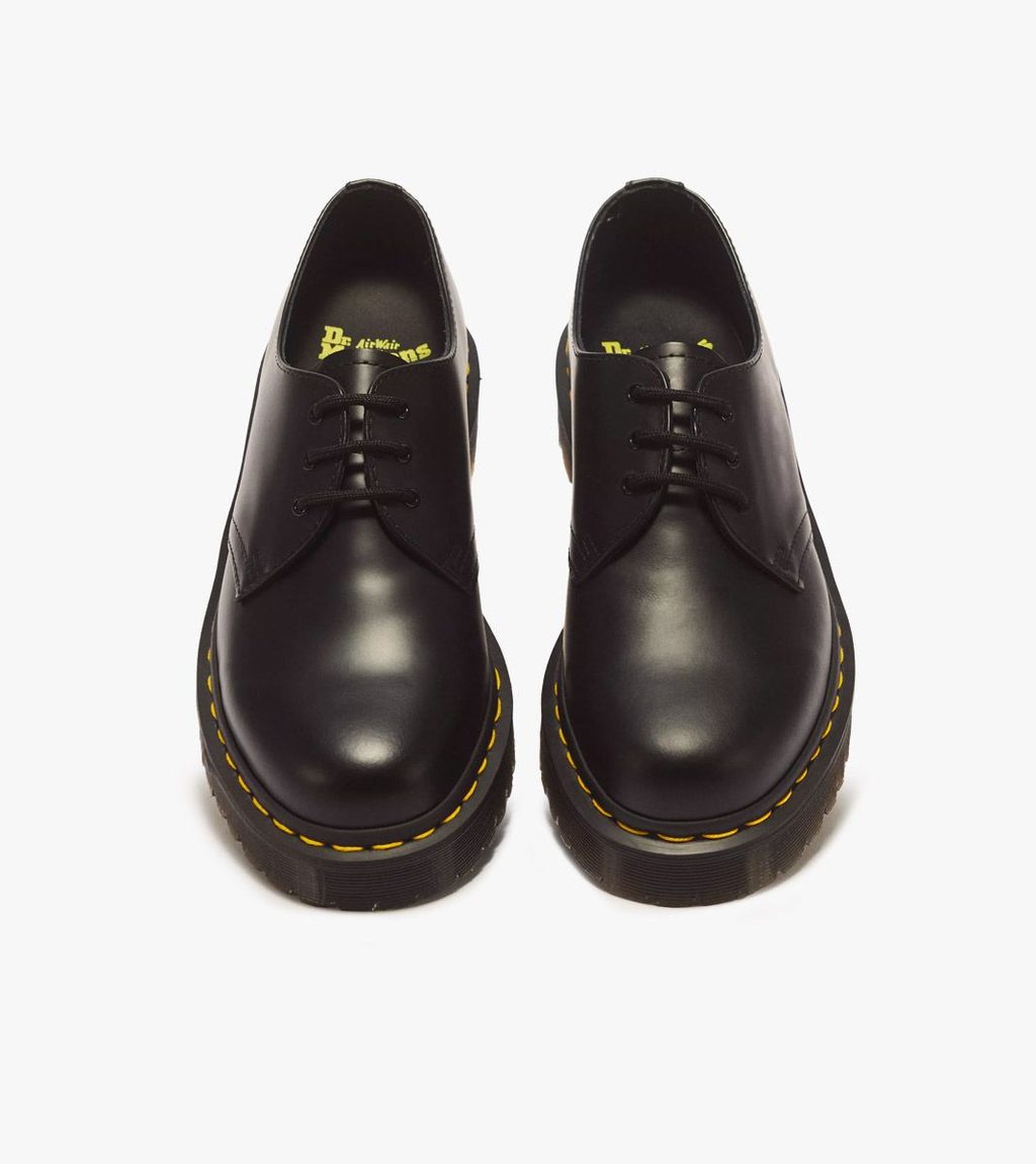 Black 1461 BEX BLACK SMOOTH