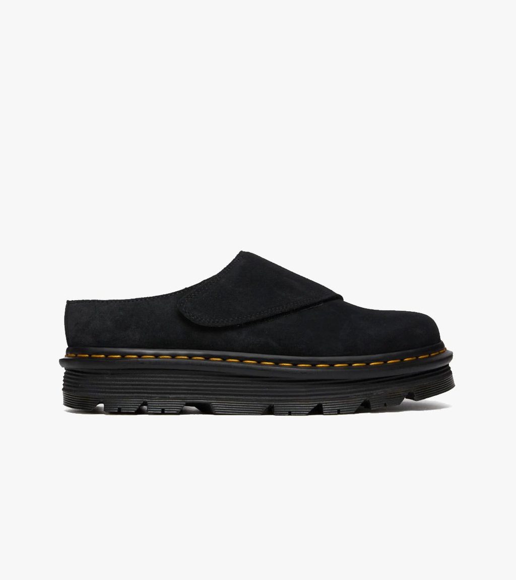 Musta ZEBZAG ANYWAIR BLACK BRONX SUEDE
