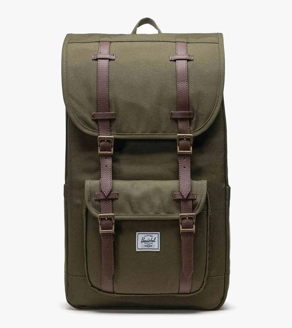 Vihreä HERSCHEL LITTLE AMERICA BACKPACK