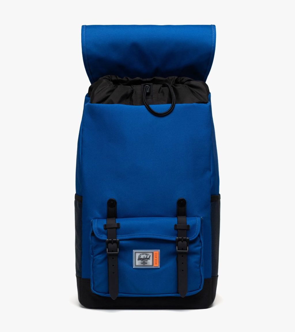 Blått Herschel little america pro