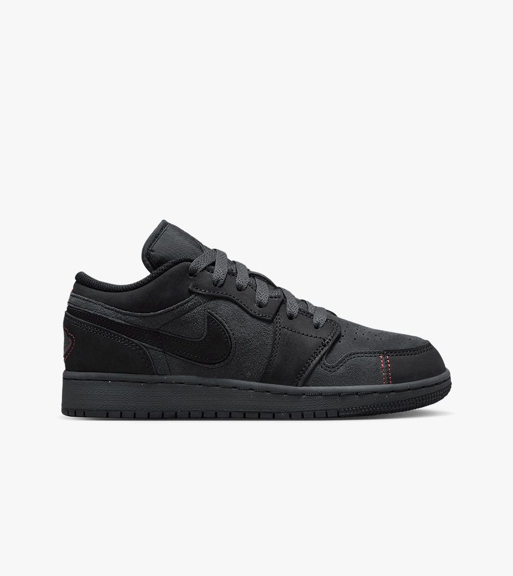 Harmaa AIR JORDAN 1 LOW SE CRAFT (GS)