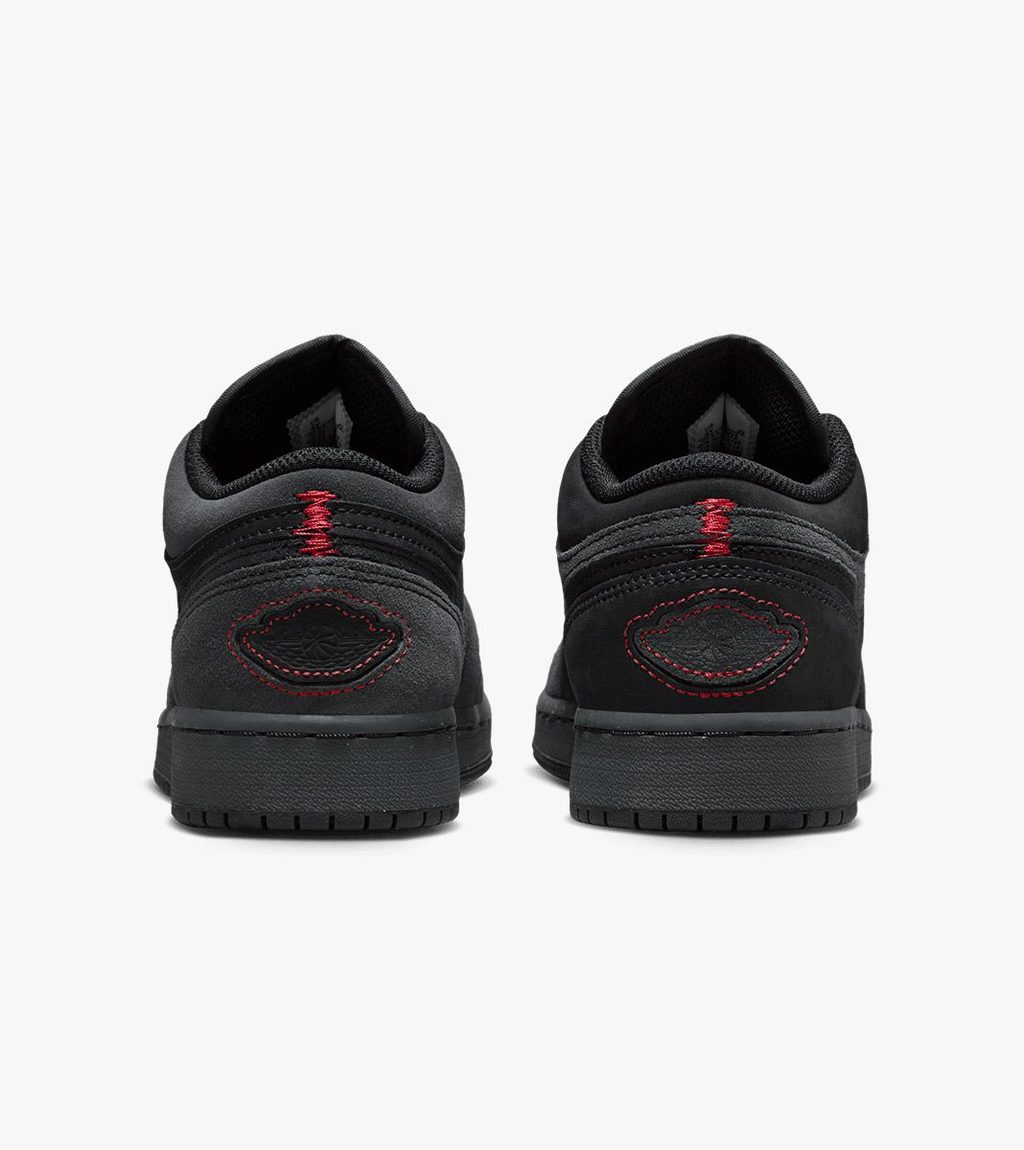 Harmaa AIR JORDAN 1 LOW SE CRAFT (GS)