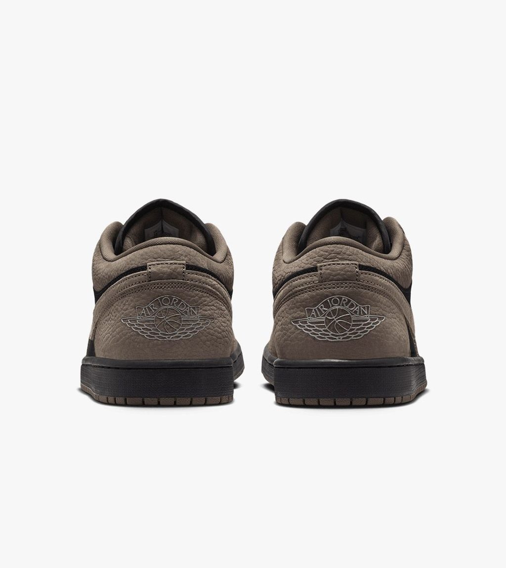 Svart Air jordan 1 low se