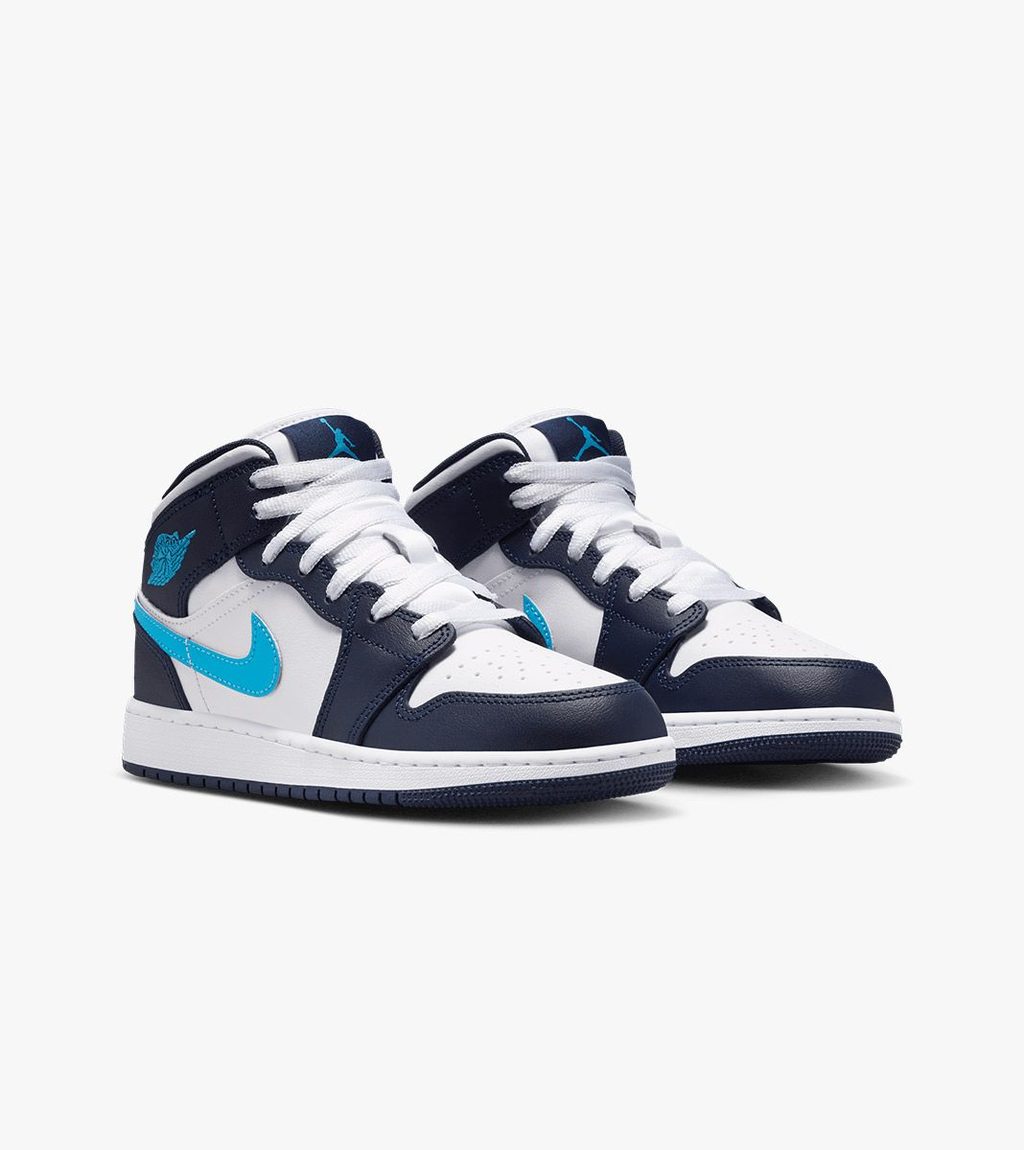 Sinine Air jordan 1 mid (gs)