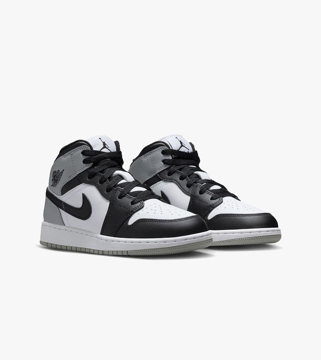 Vitt Air jordan 1 mid gs