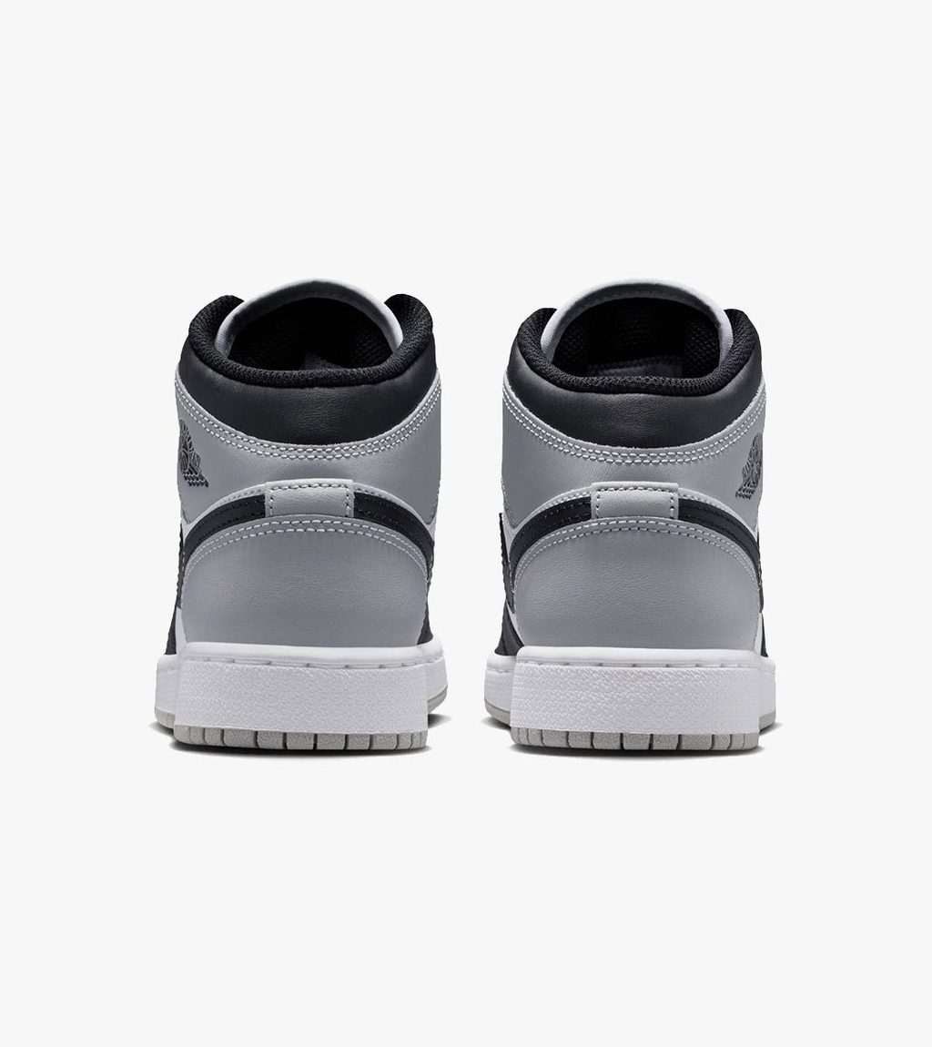 Vitt Air jordan 1 mid gs