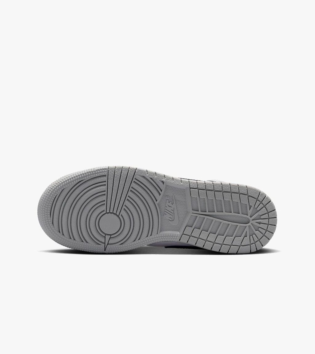 Vitt Air jordan 1 mid gs