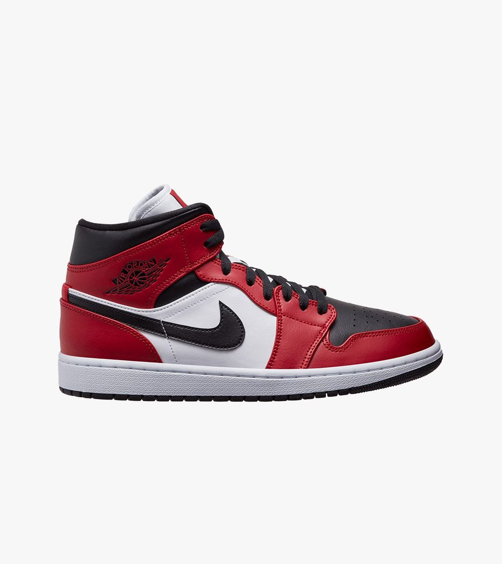 Raudona Air jordan 1 mid
