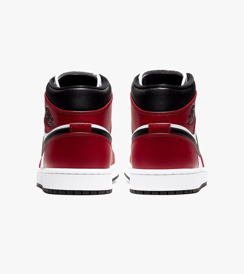 Raudona Air jordan 1 mid