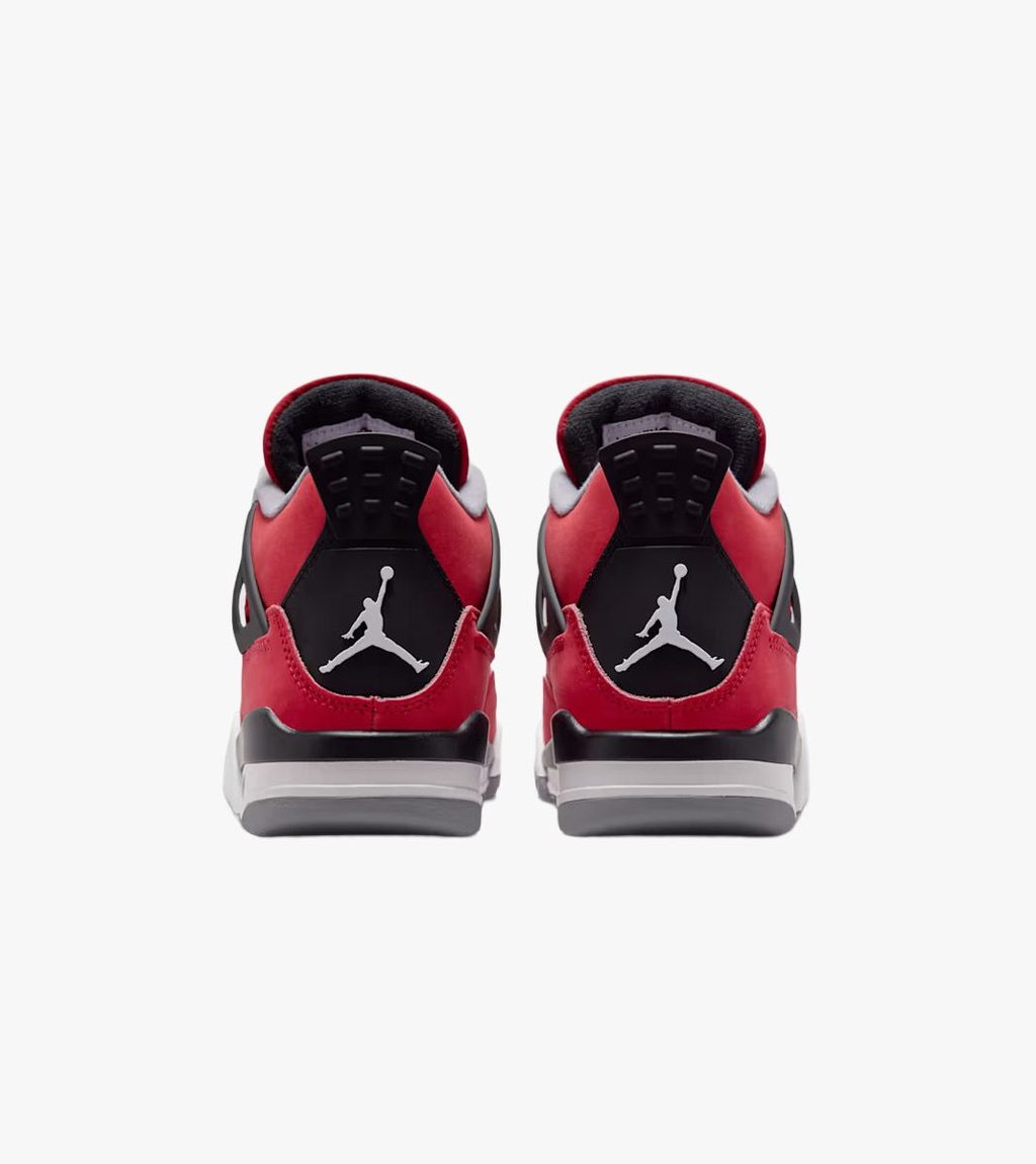 Red AIR JORDAN 4 RETRO GS