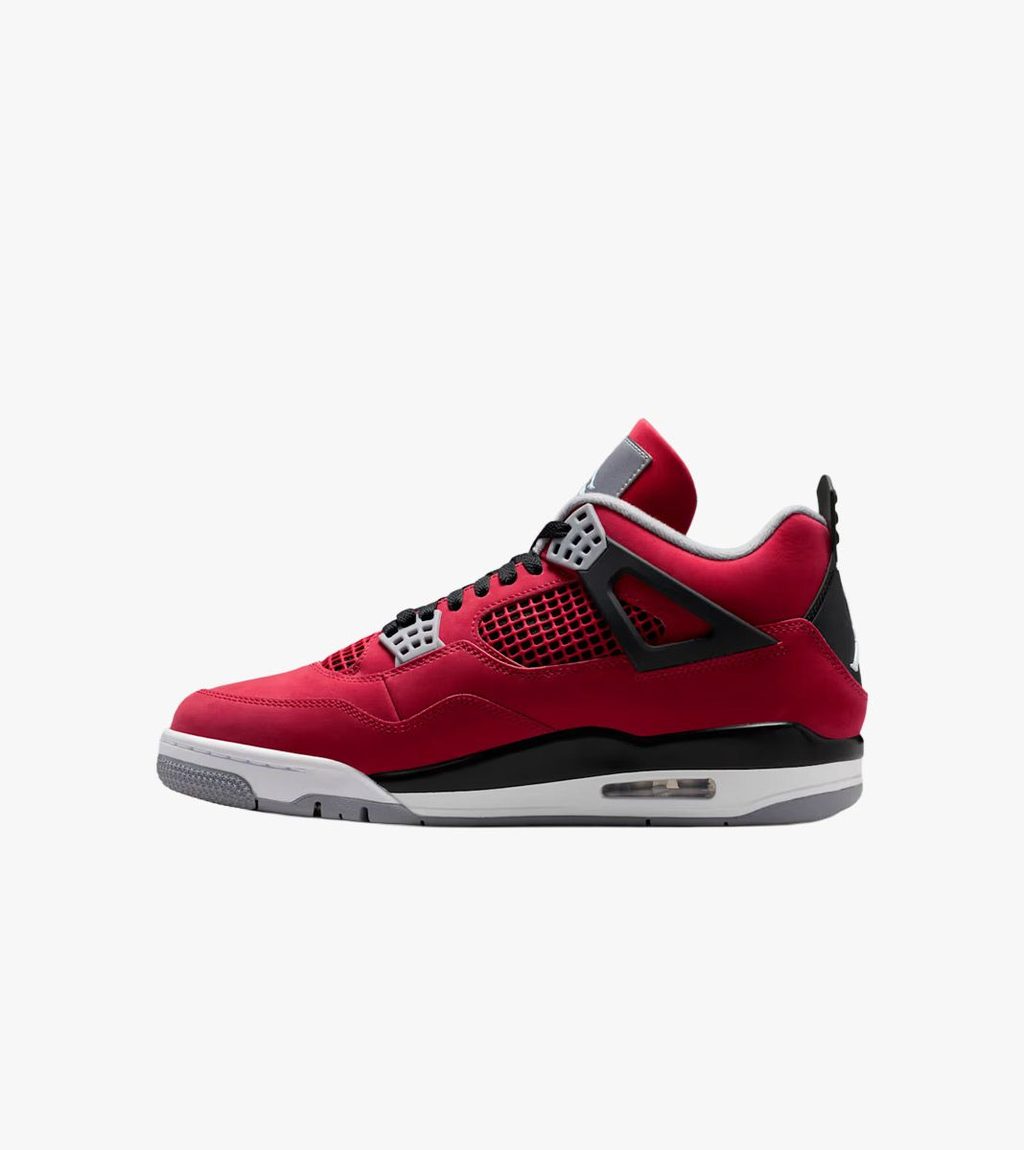 Red AIR JORDAN 4 RETRO