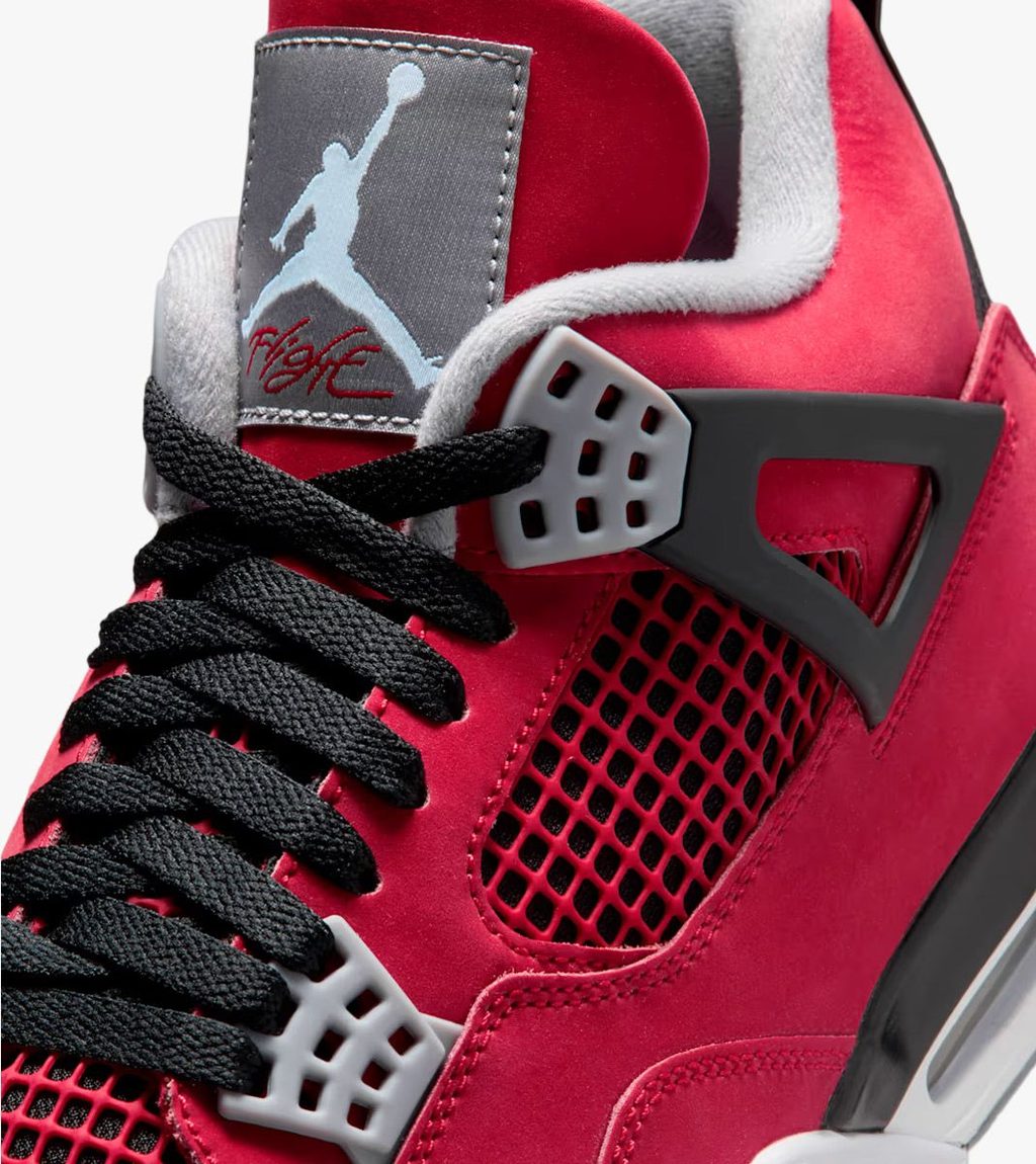 Red AIR JORDAN 4 RETRO