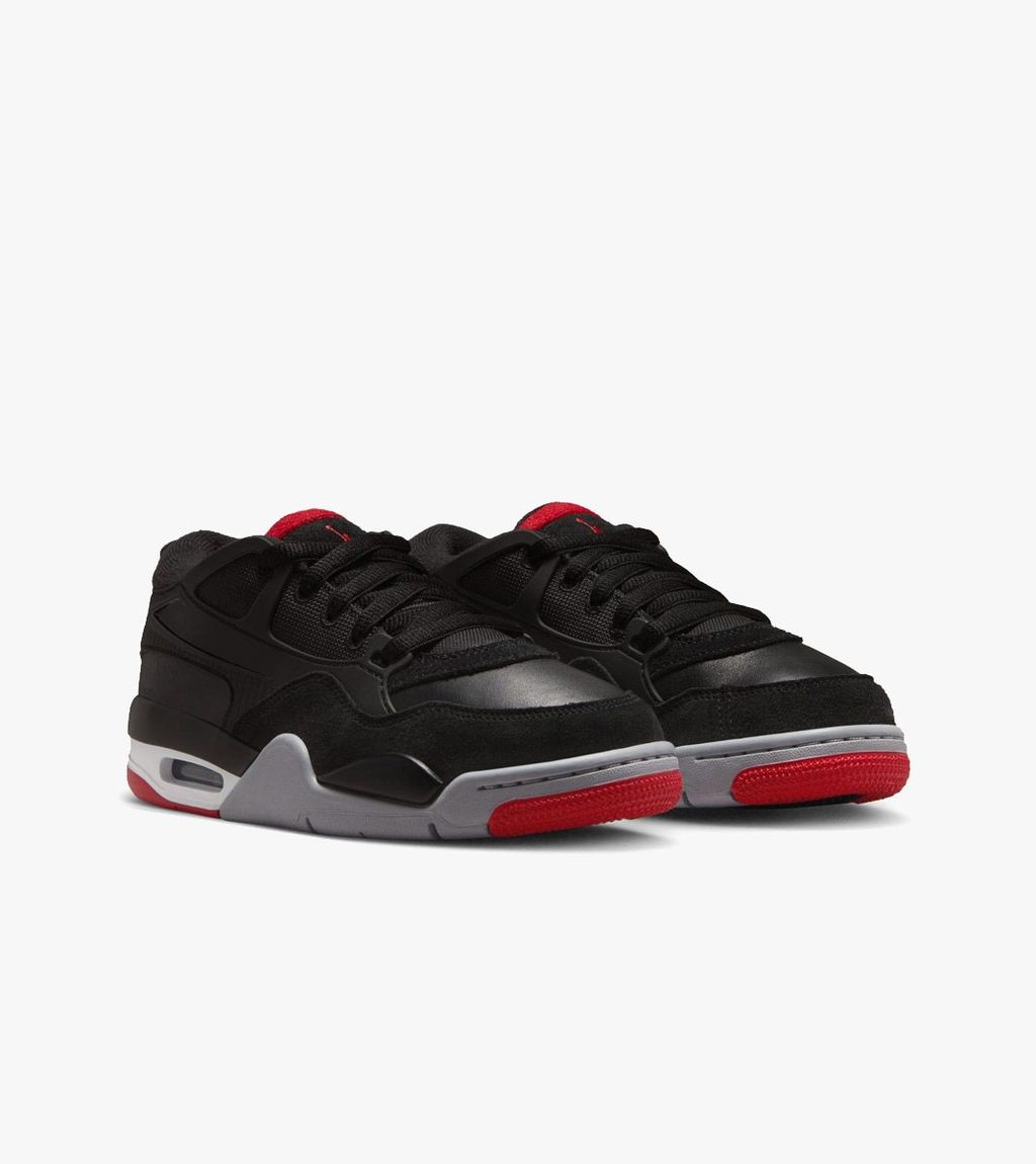 Black AIR JORDAN 4 RM GS