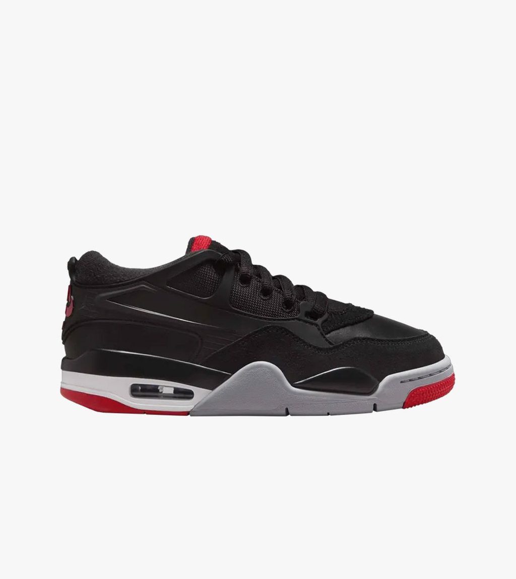 Black AIR JORDAN 4 RM GS