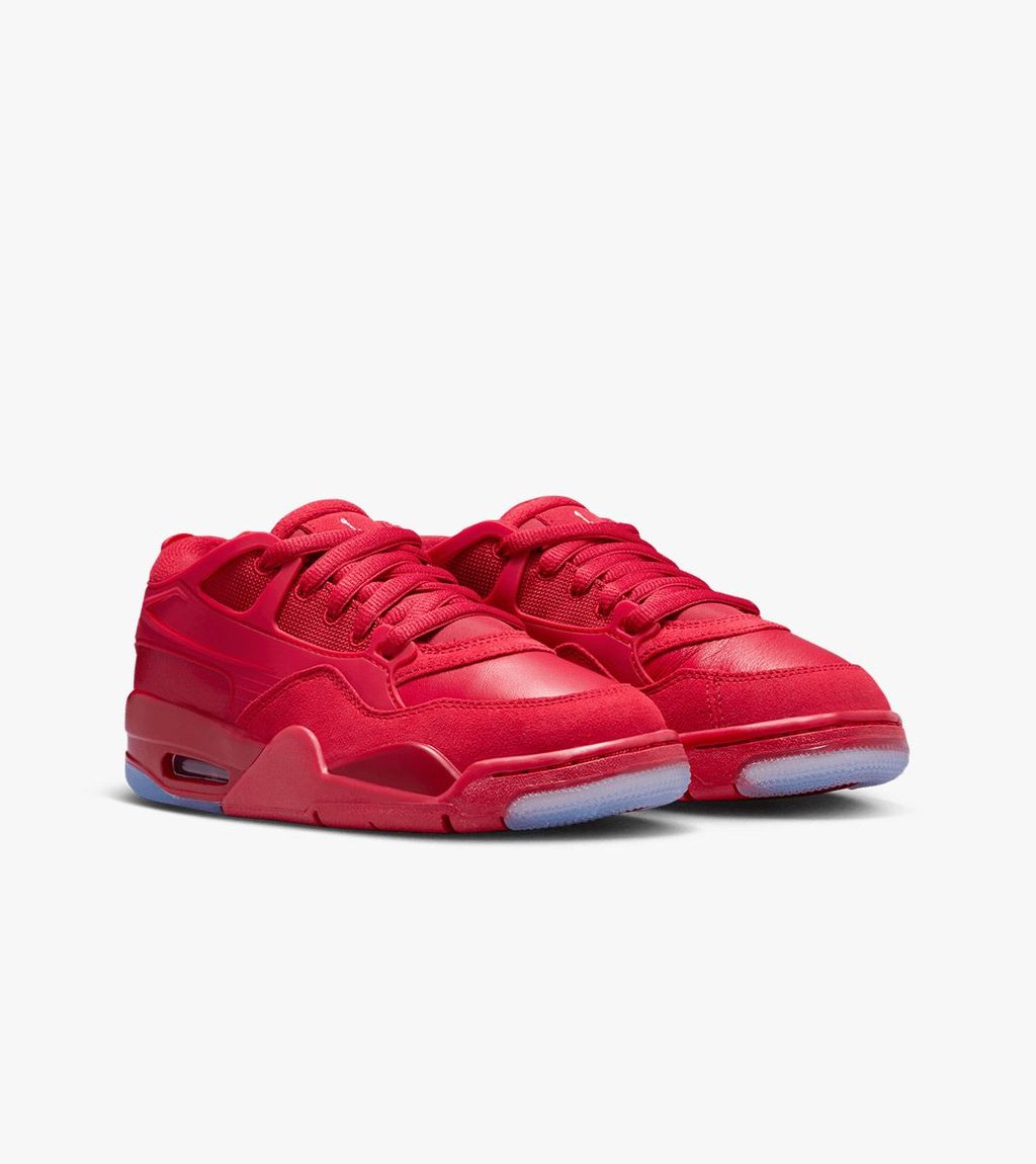 Red AIR JORDAN 4 RM GS