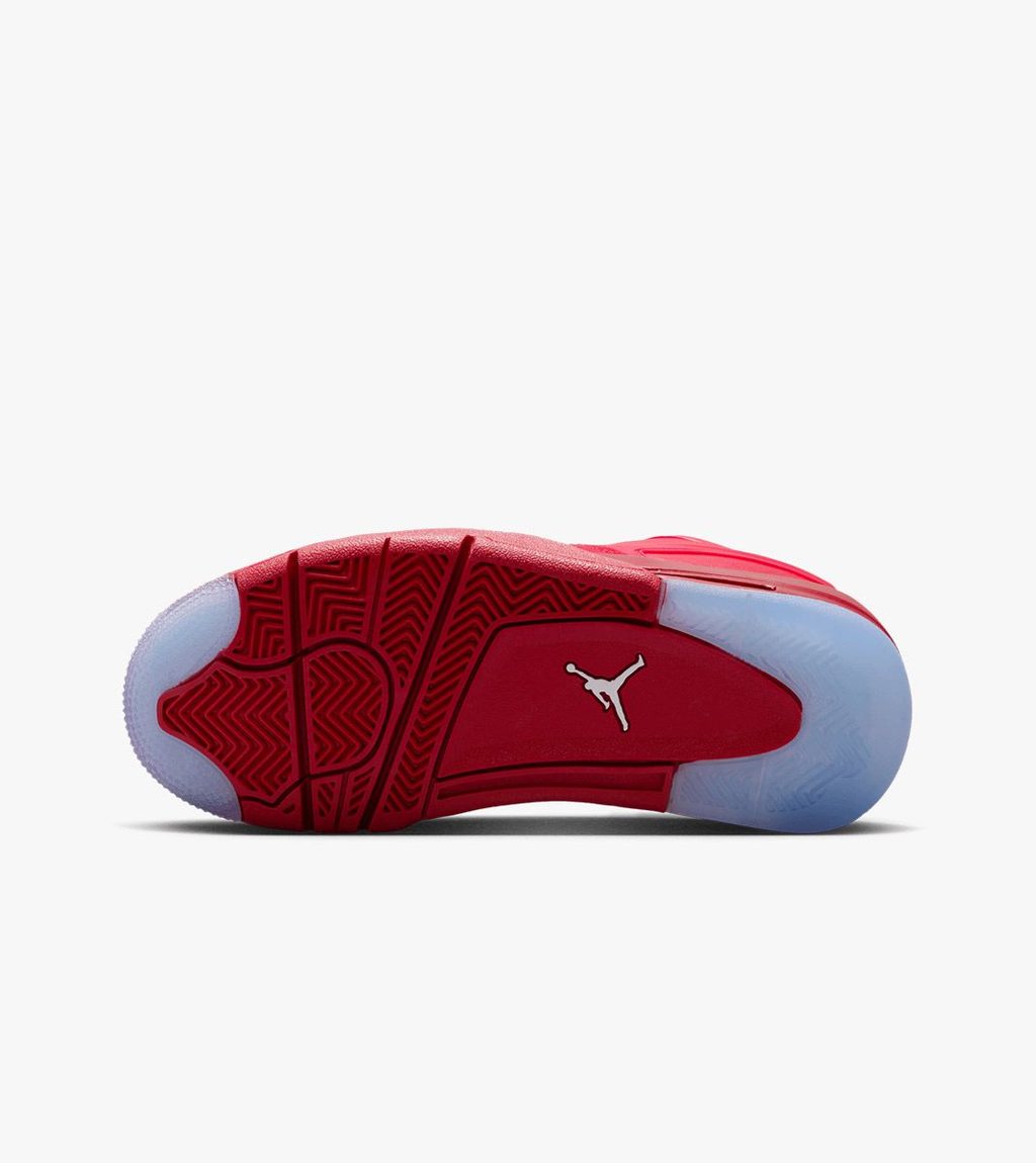Red AIR JORDAN 4 RM GS